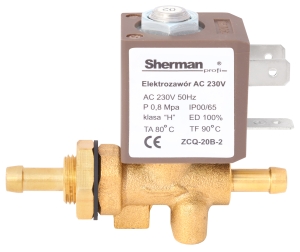 SOLENOID GAS VALVE 230V