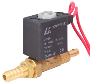 SOLENOID GAS VALVE 24V DC