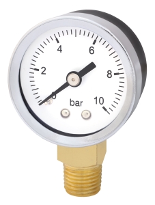 RADIAL PRESSURE GAUGE 1/4" 40MM