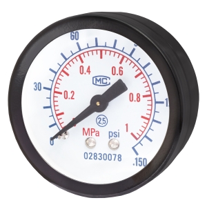 MANOMETR OSIOWY 1/8" 50MM TYLNY 10BAR
