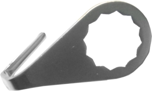 WINDSHIELD REMOVER BLADE H 18MM CURVED JIGSAW
