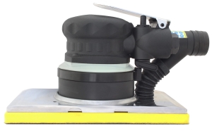 RECTANGULAR PNEUMATIC ORBITAL SANDER SELF VACUUM