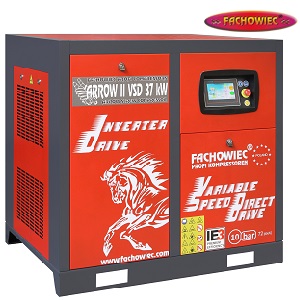 Sprężarka śrubowa ARROW II VSD 37 kW